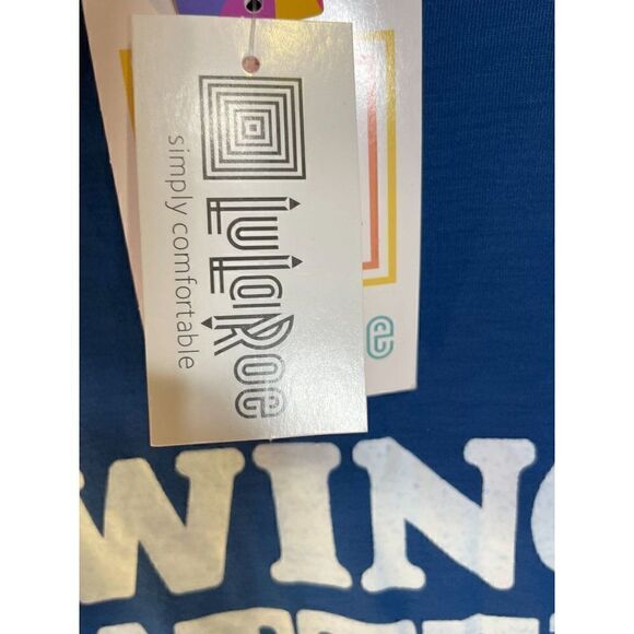 NWT Lularoe Sm Liv Baseball Ringer Tee - Picture 6 of 16